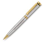 caneta de metal com dourado
