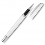CANETA DE METAL C/ DETALHE PRATA ROLLER CM1027SR