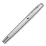 CANETA DE METAL C/ DETALHE PRATA ROLLER CM1027SR