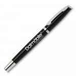 CANETA DE METAL C/ DETALHE PRATA ROLLER CM1027SR