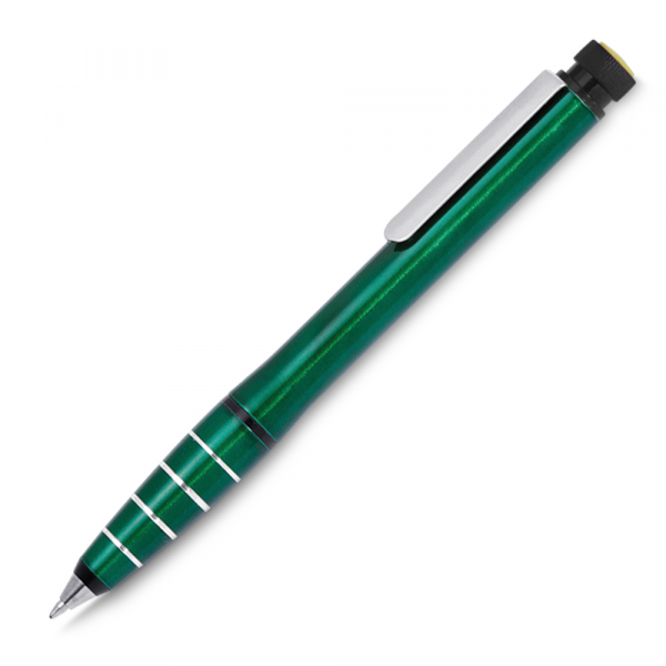 CANETA DE METAL C/ MARCA TEXTO E CLIP ARREDONDADO CM1500