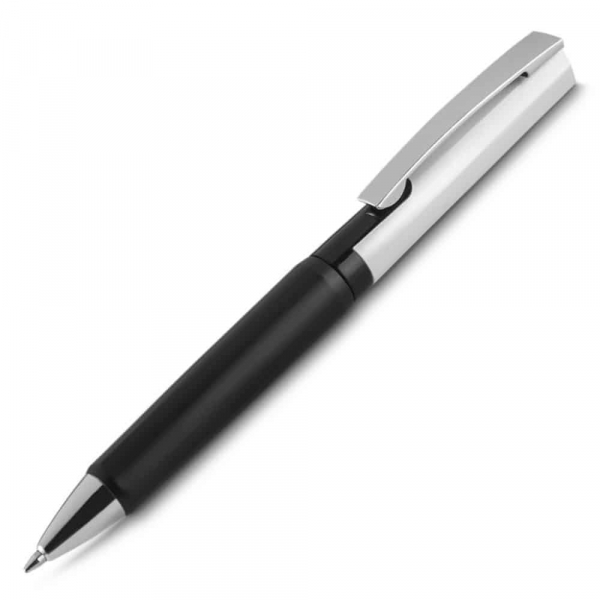 CANETA SEMI-METAL CORPO EMBORRACHADO E METALIZADO CS0149
