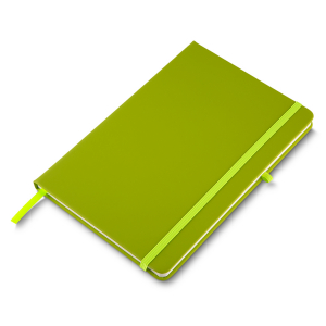 Caderno médio com elástico