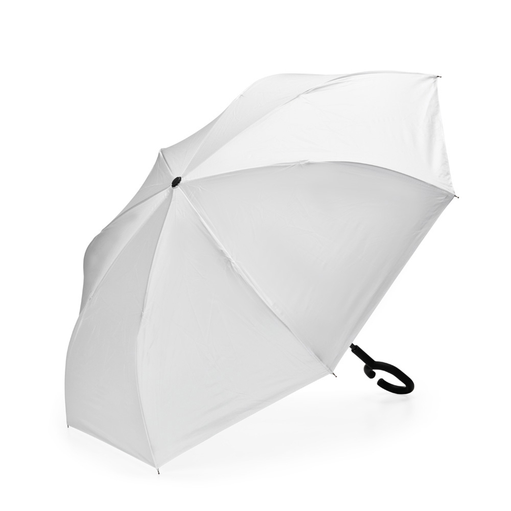 GC1021 Branco Guarda-Chuva Invertido Em Nylon Guarda Chuva personalizado