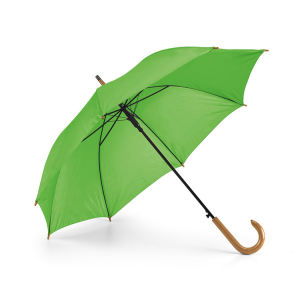 Guarda-chuva com pegador curvado