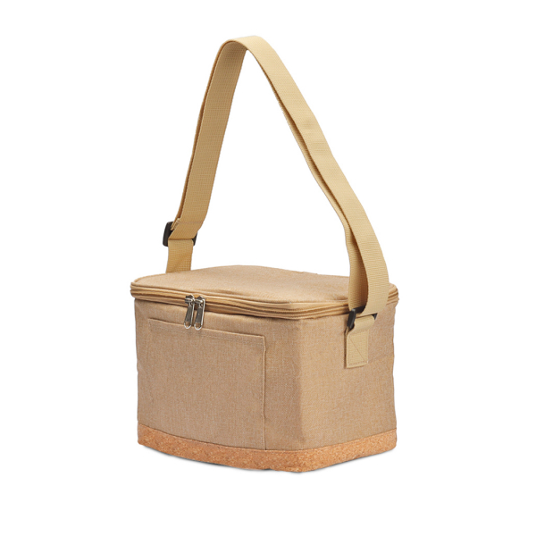 Bolsa Térmica Quadrada Com Cortiça