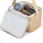 Bolsa Térmica Quadrada Com Cortiça