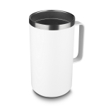 Caneca Aço Inox Branca