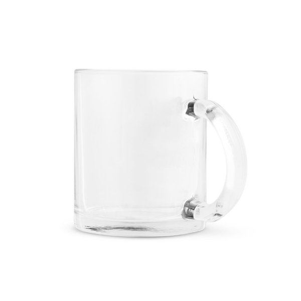 Caneca de Vidro Capacidade 350ml