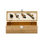 Caixa Para Vinho e Utensílios