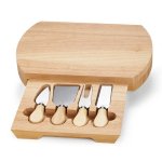 Kit Queijo Com Gaveta Para Utensílios