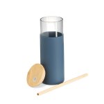 Copo De Vidro Com Proteção De Silicone