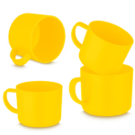 Conjunto Com Quatro Xícaras Plásticas