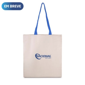 Sacola de algodão personalizada