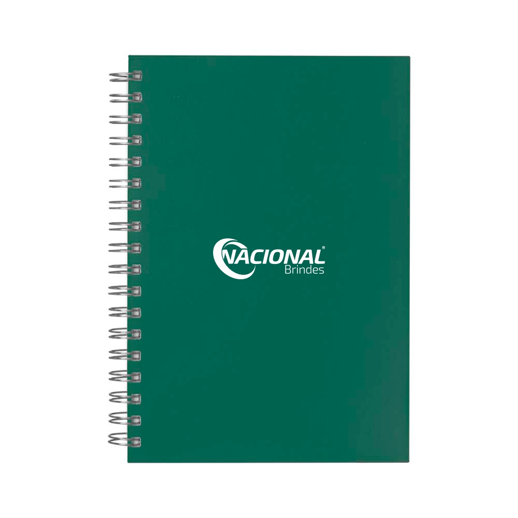 CAD0437 Verde 02 Caderno De Planejamento Com Calendário De 2025 À 2028 Logooo Caderno Personalizado