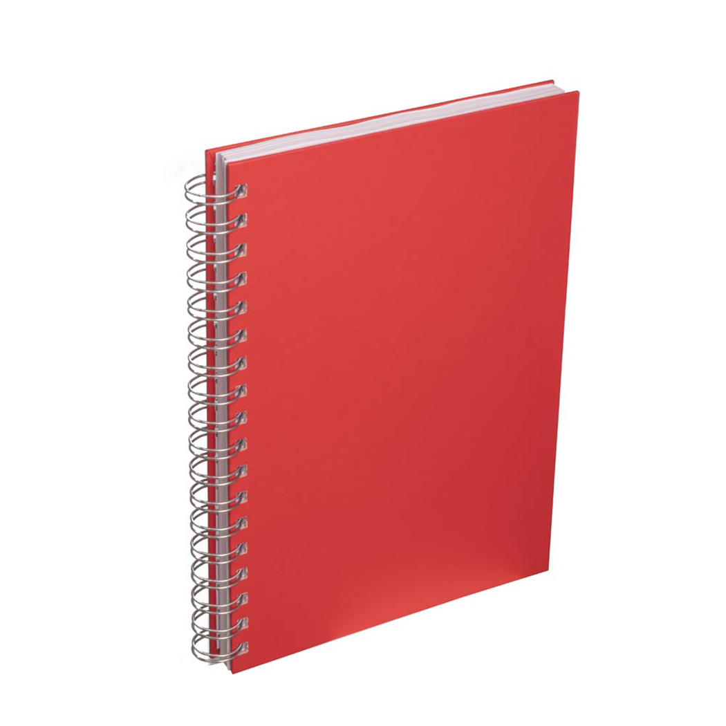 CAD0437 Vermelho 02 Caderno De Planejamento Com Calendário De 2025 À 2028 Caderno personalizado