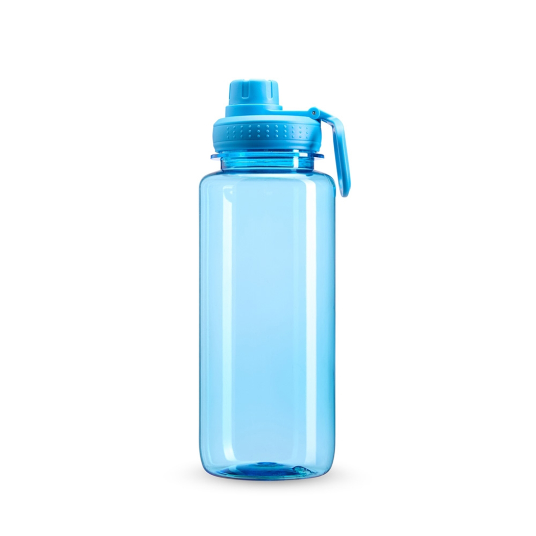 GA8278 Azul 01 Garrafa Plástica Colorida De 1 Litro Garrafa plástica personalizada