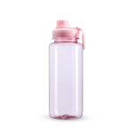 GA8278 Rosa Garrafa Plástica Colorida De 1 Litro Garrafa plástica personalizada
