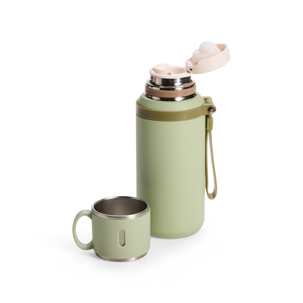 Garrafa Personalizada Com Tampa Para Café