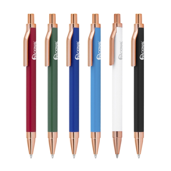 Caneta de alumínio personalizada