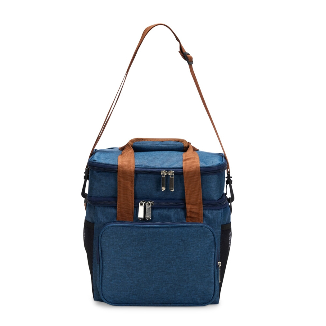 BT8287 - Bolsa Térmica Com Duas Divisões Azul 01