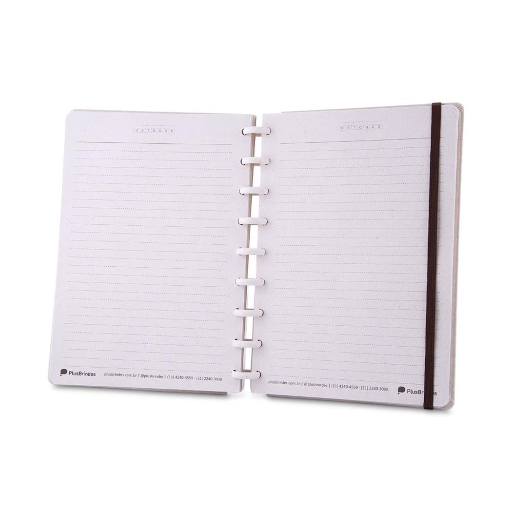 CAD0335- Abero 03 Caderno Em Disco Com Capa Cartonada Caderno Em Disco Personalizado