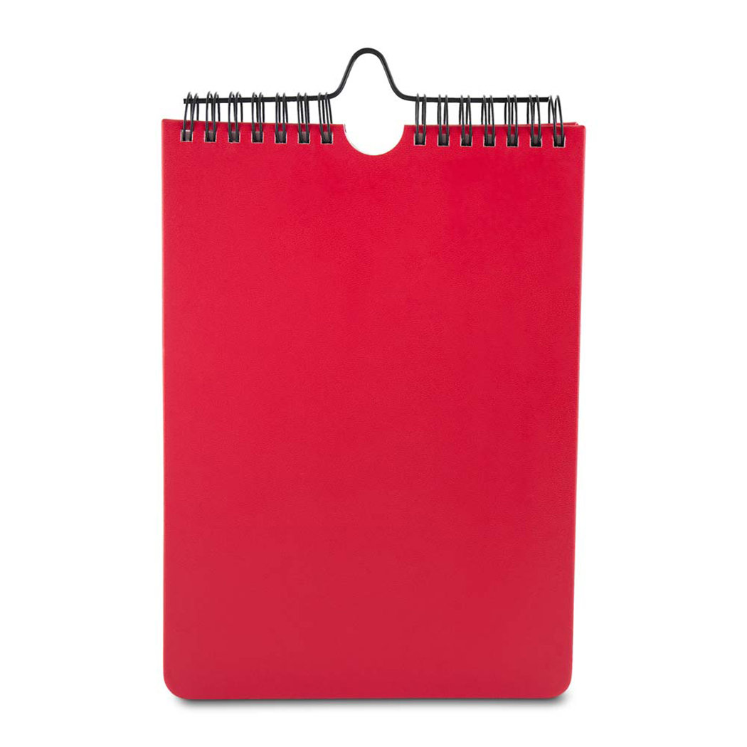 CAD0435 Vermelho 03 Bloco Para Planejamento Diario Bloco agenda personalizado