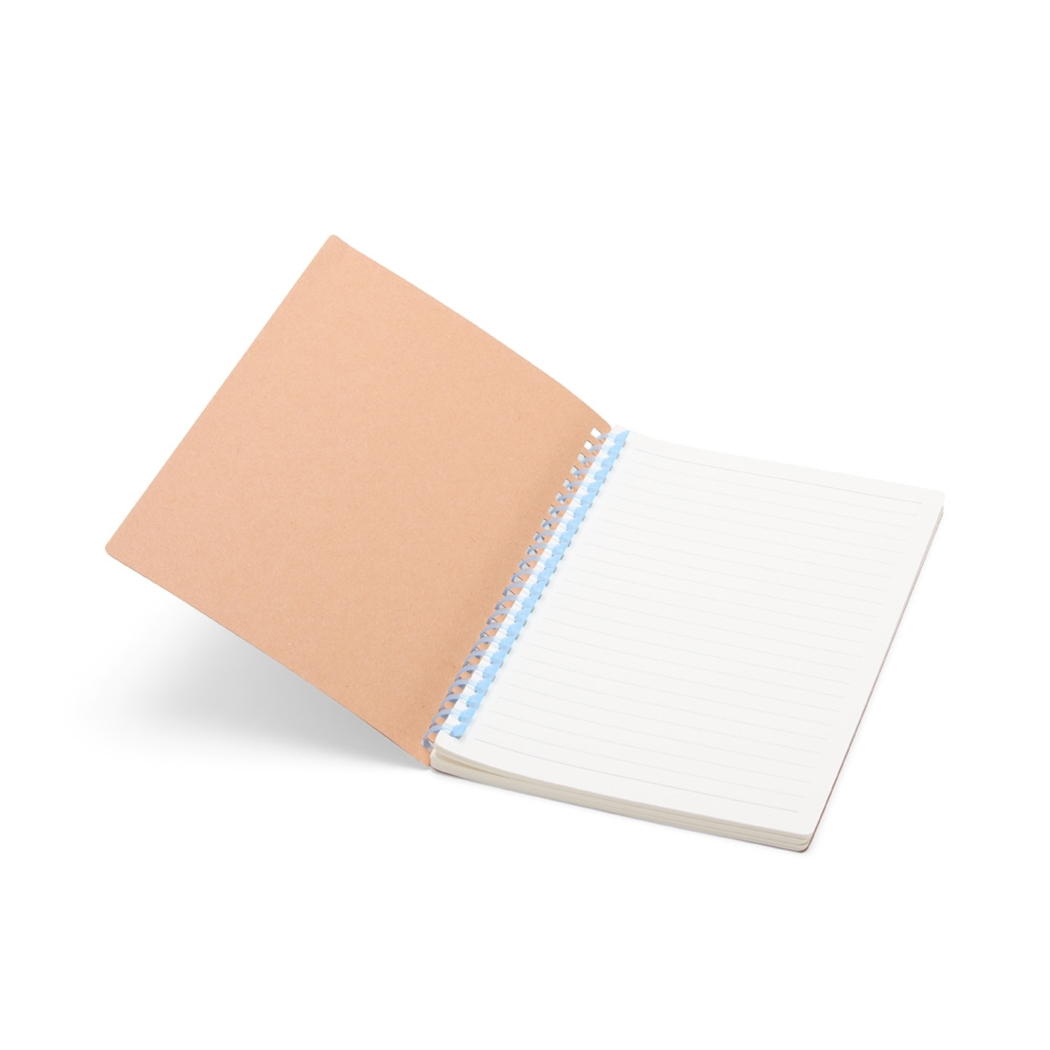 CAD9065 Aberto Caderno Com Espiral De Plástico Caderno Personalizado