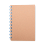 CAD9065 Azul Claro Caderno Com Espiral De Plástico Caderno Personalizado