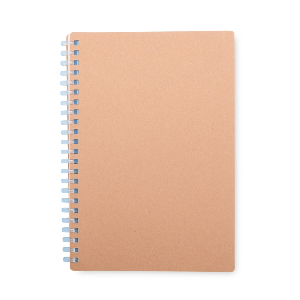 CAD9065 Azul Claro Caderno Com Espiral De Plástico Caderno Personalizado
