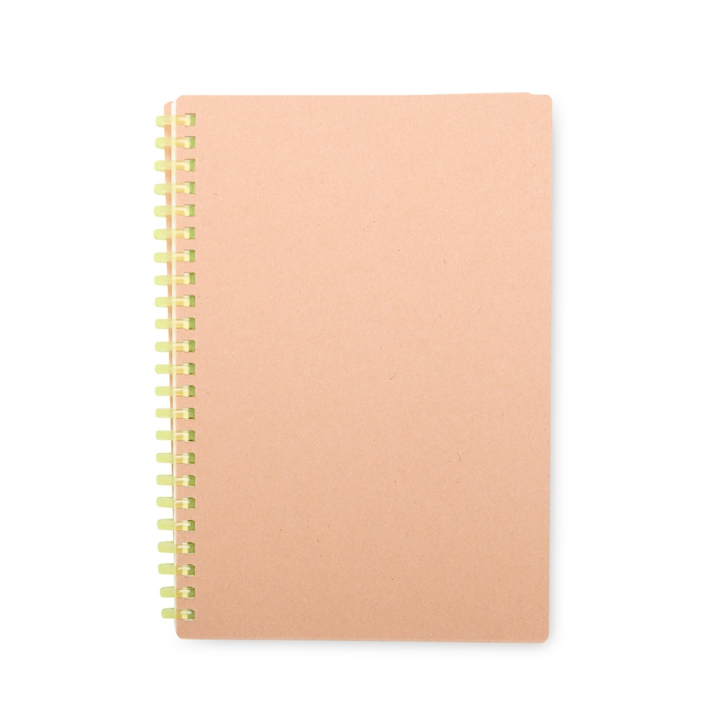 CAD9065 Verde Caderno Com Espiral De Plástico Caderno Personalizado