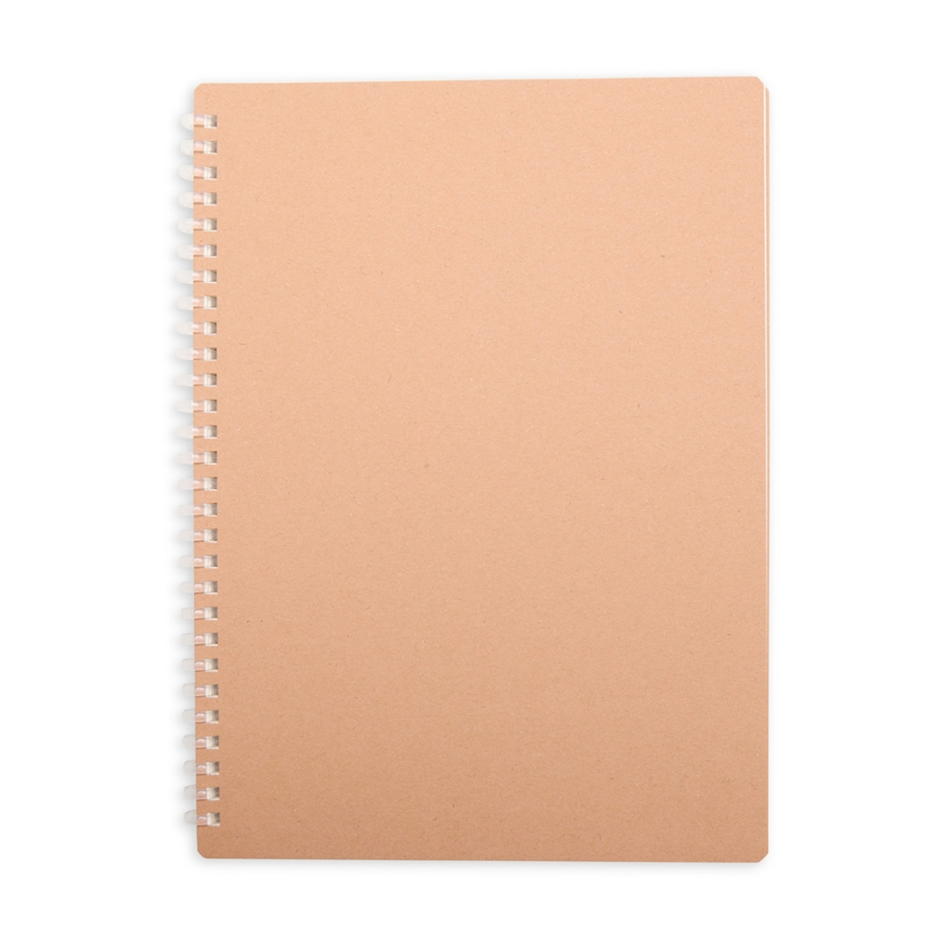 CAD9066 01 Transparente Caderno Capa Dura E Espiral Colorido Caderno Personalizado