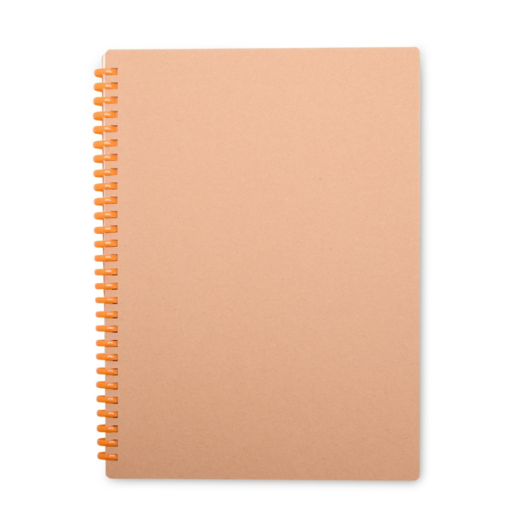 CAD9066 Laranja Caderno Capa Dura E Espiral Colorido Caderno Personalizado
