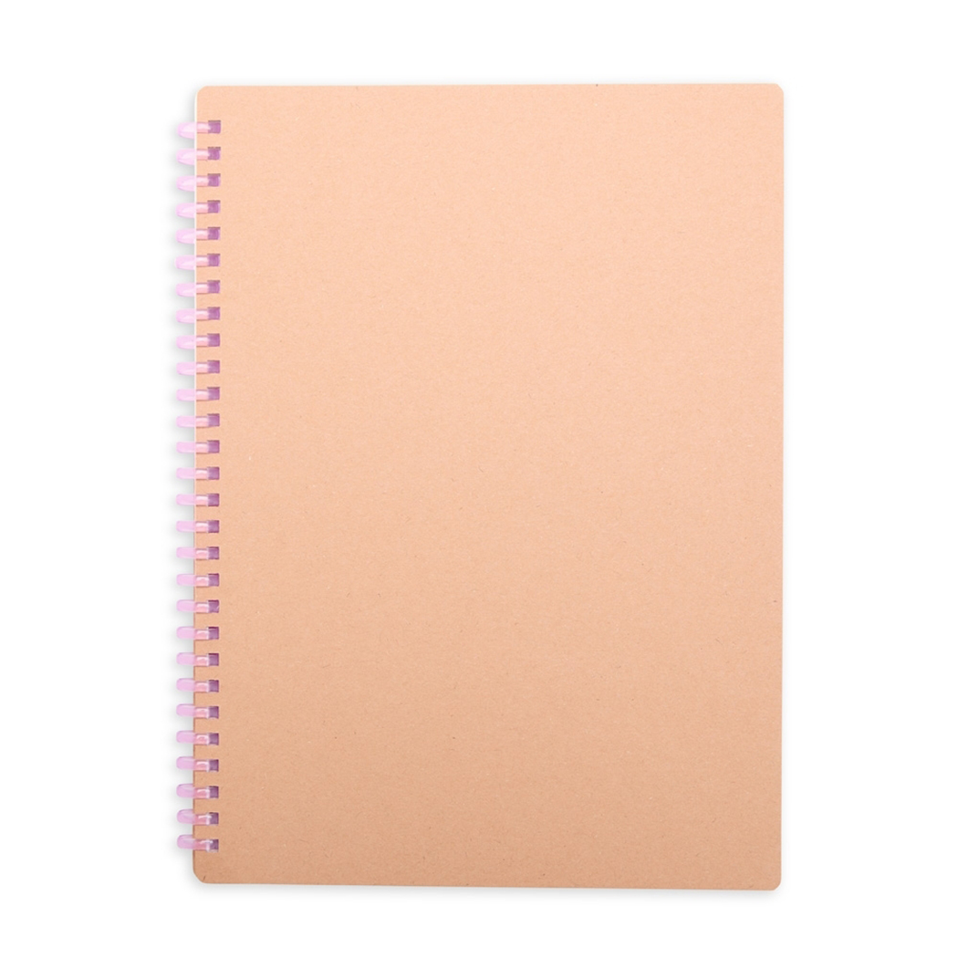 CAD9066 Roxo Caderno Capa Dura E Espiral Colorido Caderno Personalizado