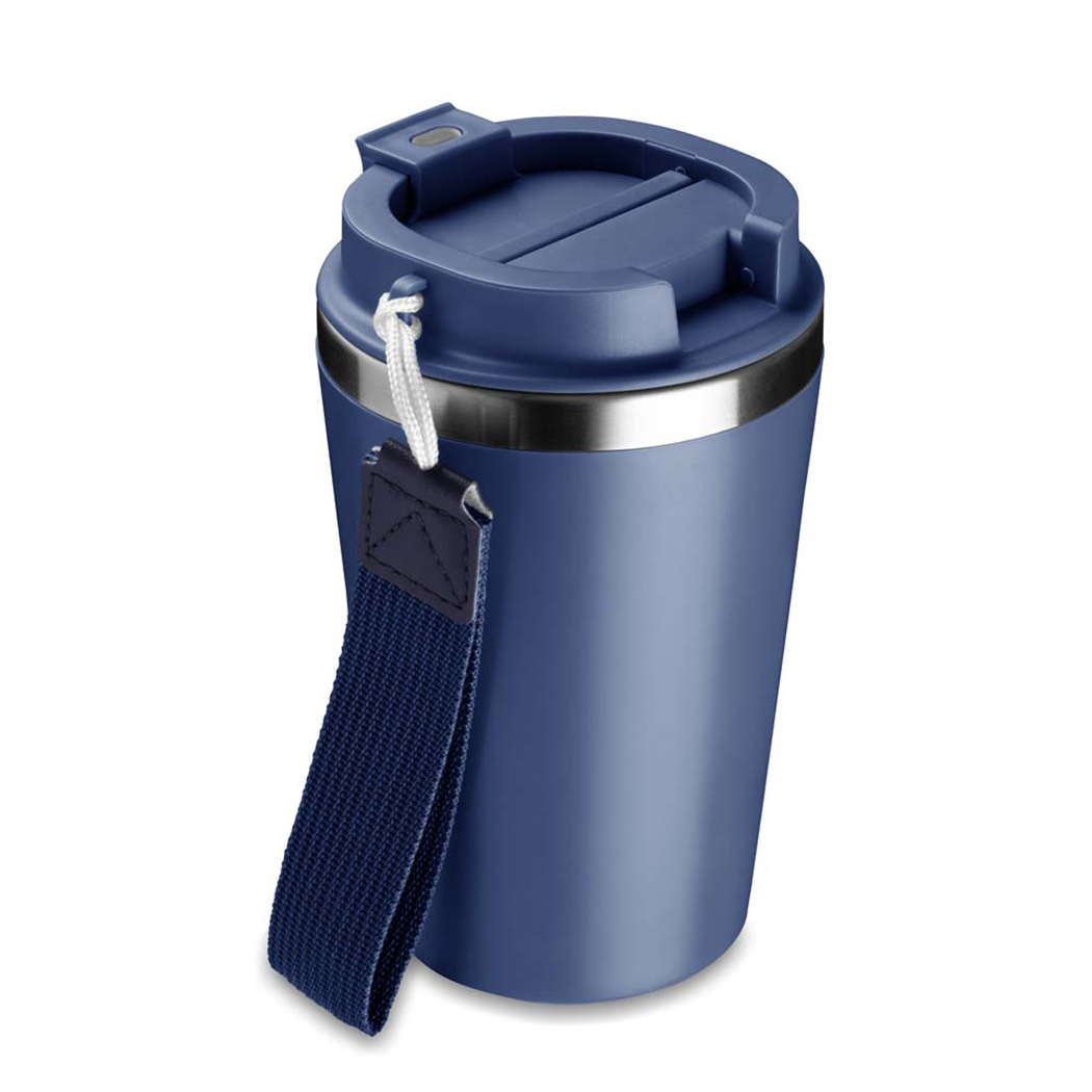 CO9550 Azul Copo Em Inox E Plástico Com Alça Copo personalizado