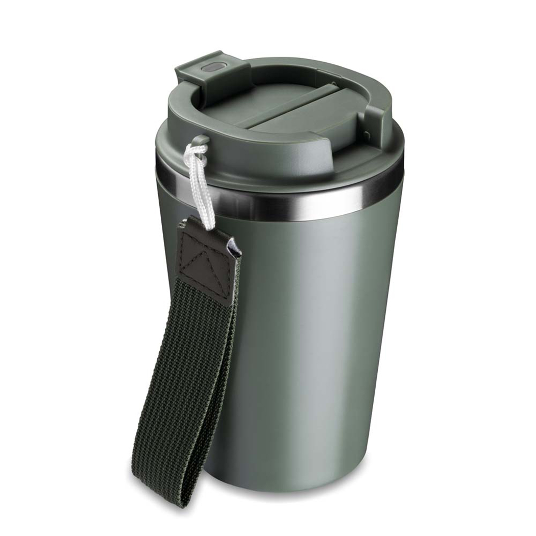 CO9550 Verde Copo Em Inox E Plástico Com Alça Copo personalizado