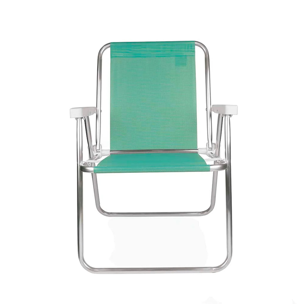 DI2274B Anis 02 Cadeira Alta De Alumínio Com Braço Plástico Cadeira personalizada