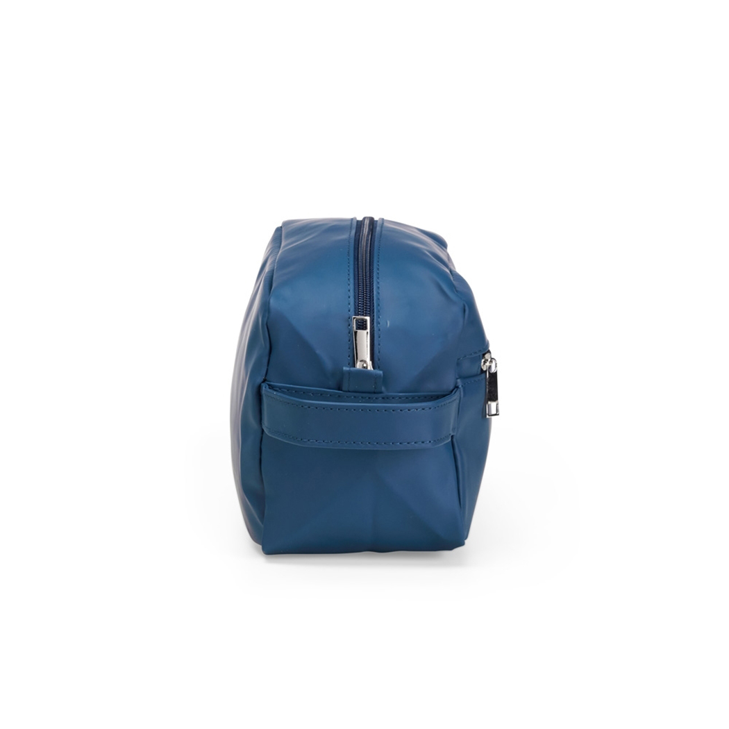 NE9019 Azul 03 Necessaire Em Couro Sintético Nécessaire personalizada