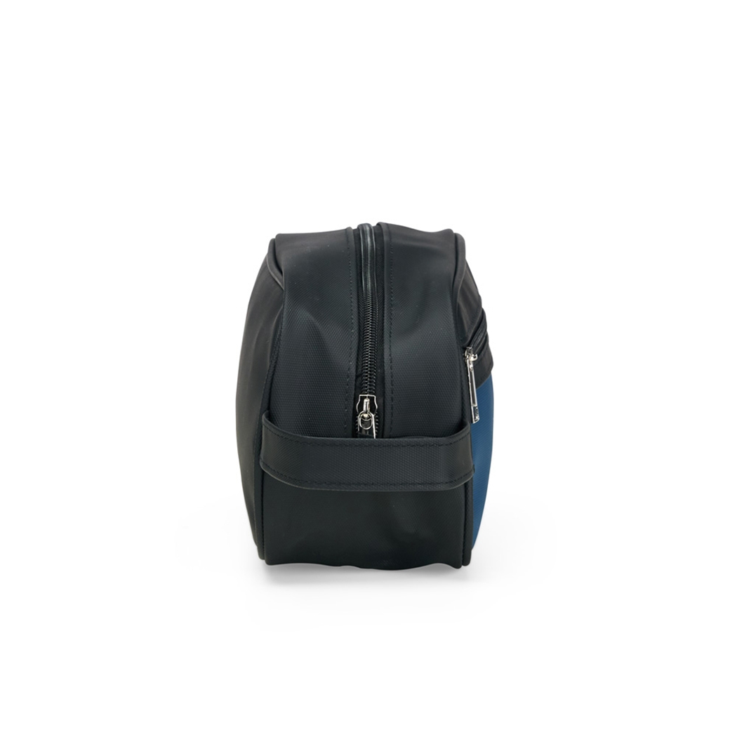 NE9022 Lado 02 Nécessaire Preta Com Detalhe Colorido Nécessaire Personalizada