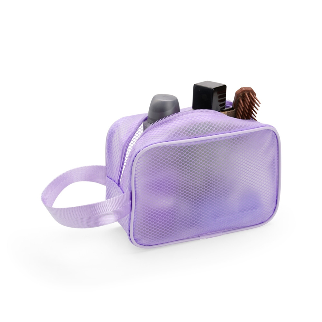 NE9024 Roxo 04 - Nécessaire Em EVA e Nylon Nécessaire personalizada