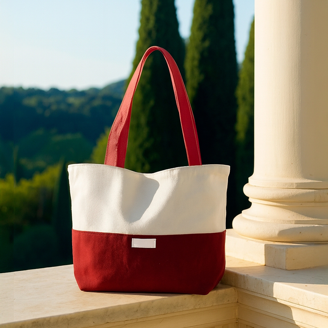 SC9034 04 Sacola Em Lona E Poliéster Sacola Personalizada